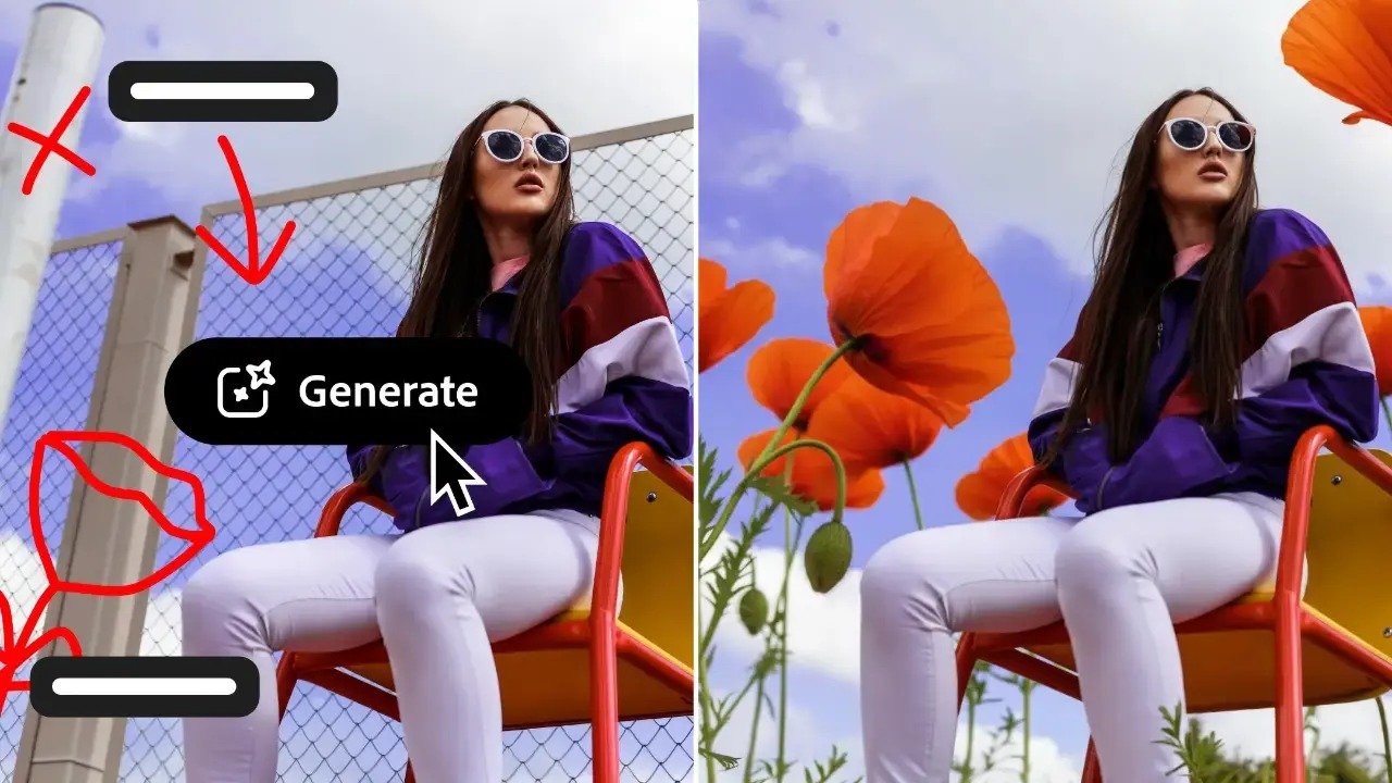Background Removal and Image Expansion in Photoshop AI